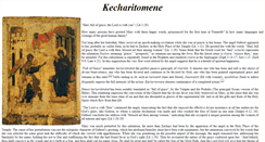 Desktop Screenshot of kecharitomene.com